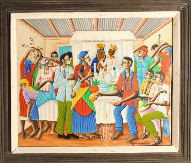 traditional haitian art