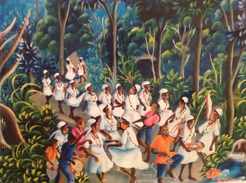 traditional haitian art