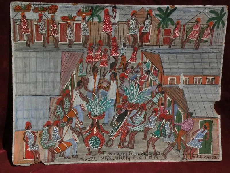 traditional haitian art