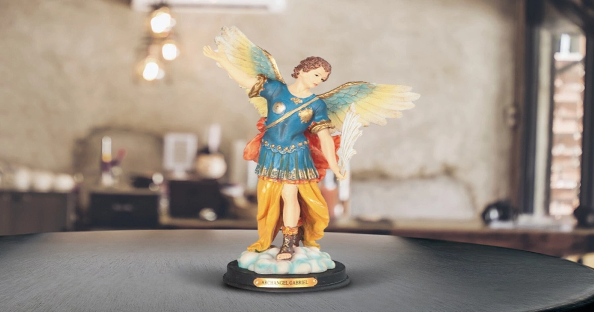 archangel gabriel statue
